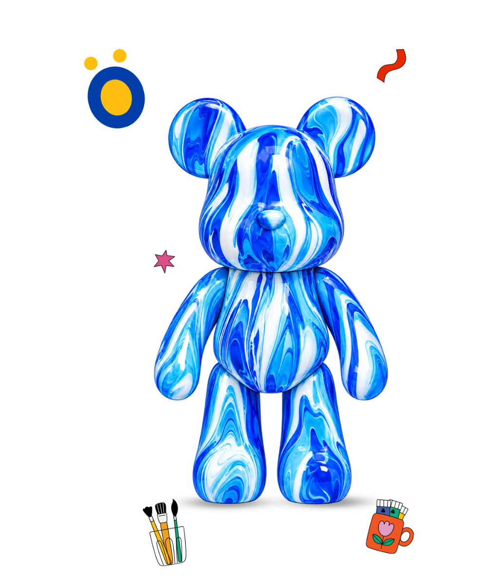 Bear Fluid Art Kit